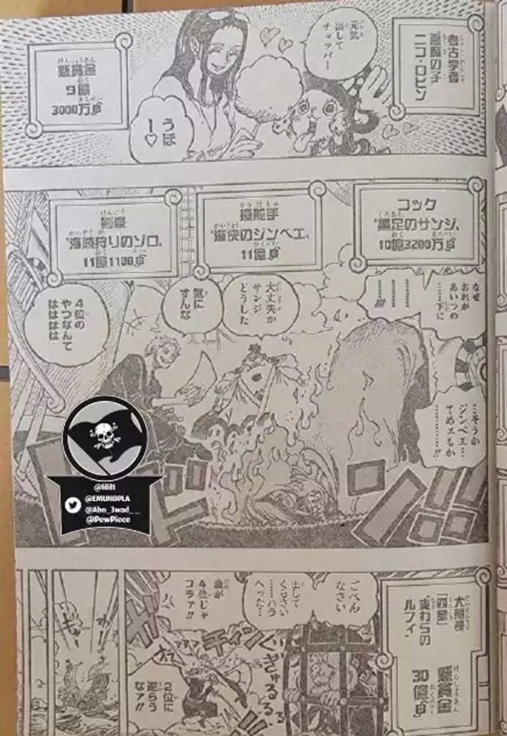 One Piece Capítulo 1058 Data e hora de lançamento, scan em bruto, spoilers  