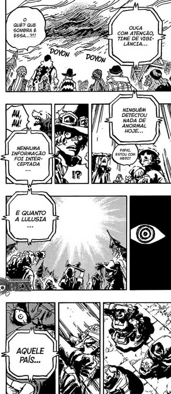 One piece manga 1060 reino lulusia destruido sabo imu 01