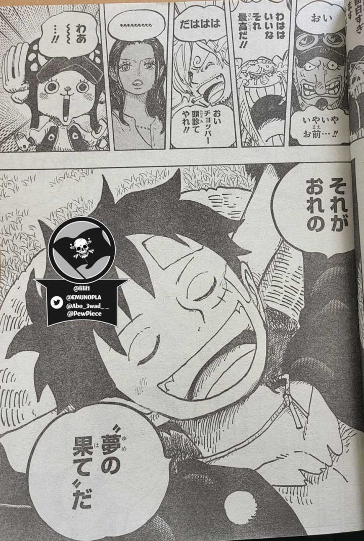 One piece manga 1060 spoiler 07