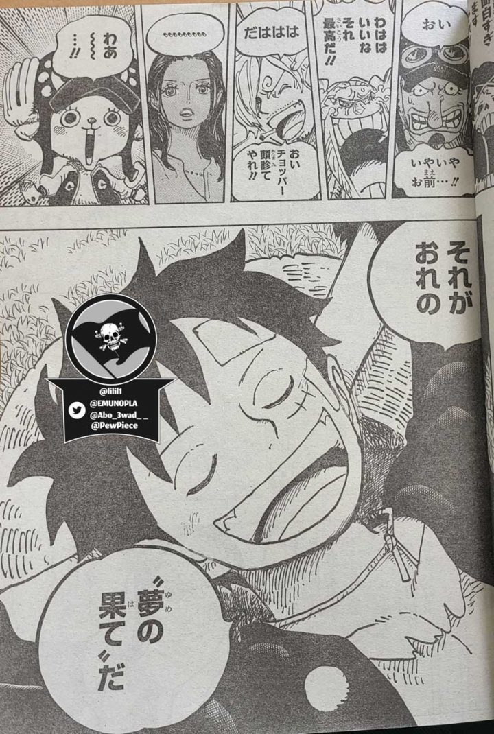 One Piece  O mangá 1060 vazou, revelando o verdadeiro poder do