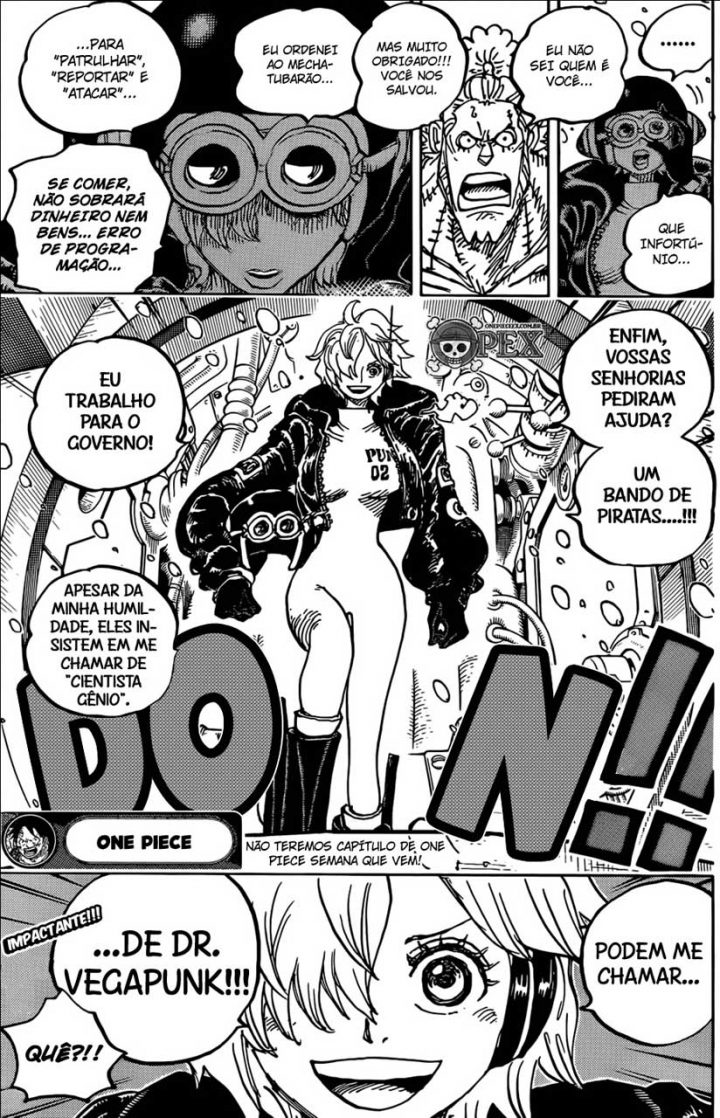 One Piece  O mangá 1061 vazou e AQUELE personagem apareceu!