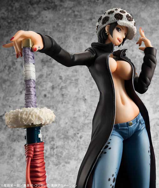 One piece action figure megahouse pop genero trocado law 01