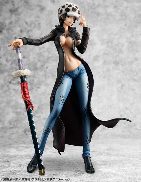 One piece action figure megahouse pop genero trocado law 02