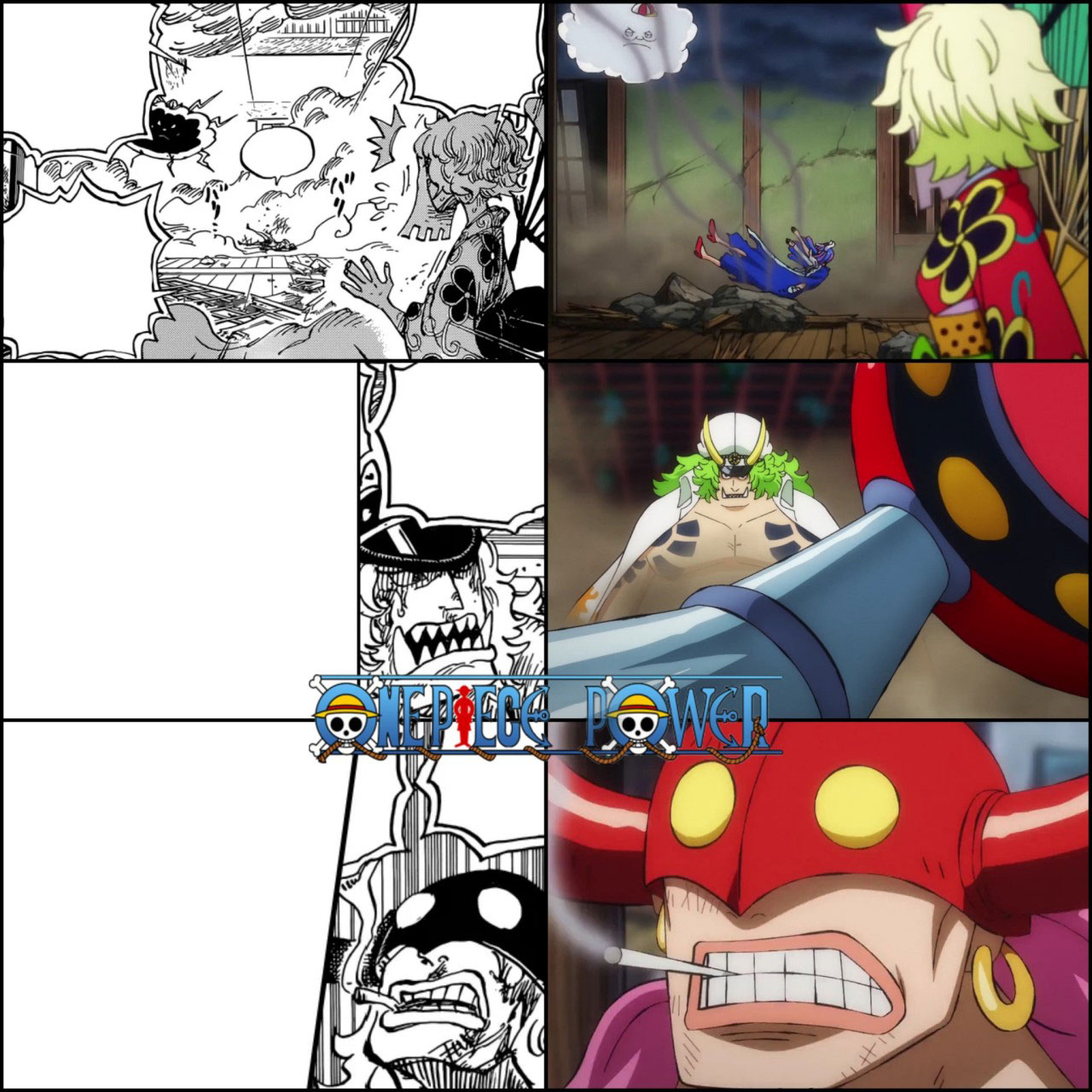 One piece comparacao anime manga episodio 1034 capitulos 1016 1017 03