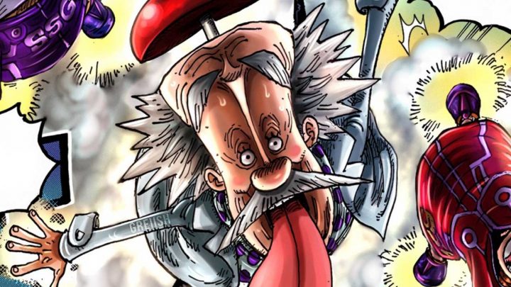 One piece manga 1066 vegapunk colorizacao by greiish postcover