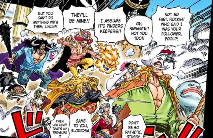 One Piece: A tripulação mais forte explicada: Quem são os Piratas Rocks?