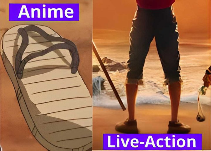 One piece live action netflix luffy chinelo poster