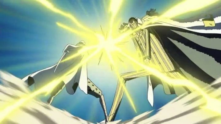 One piece rayleigh vs kizaru 01