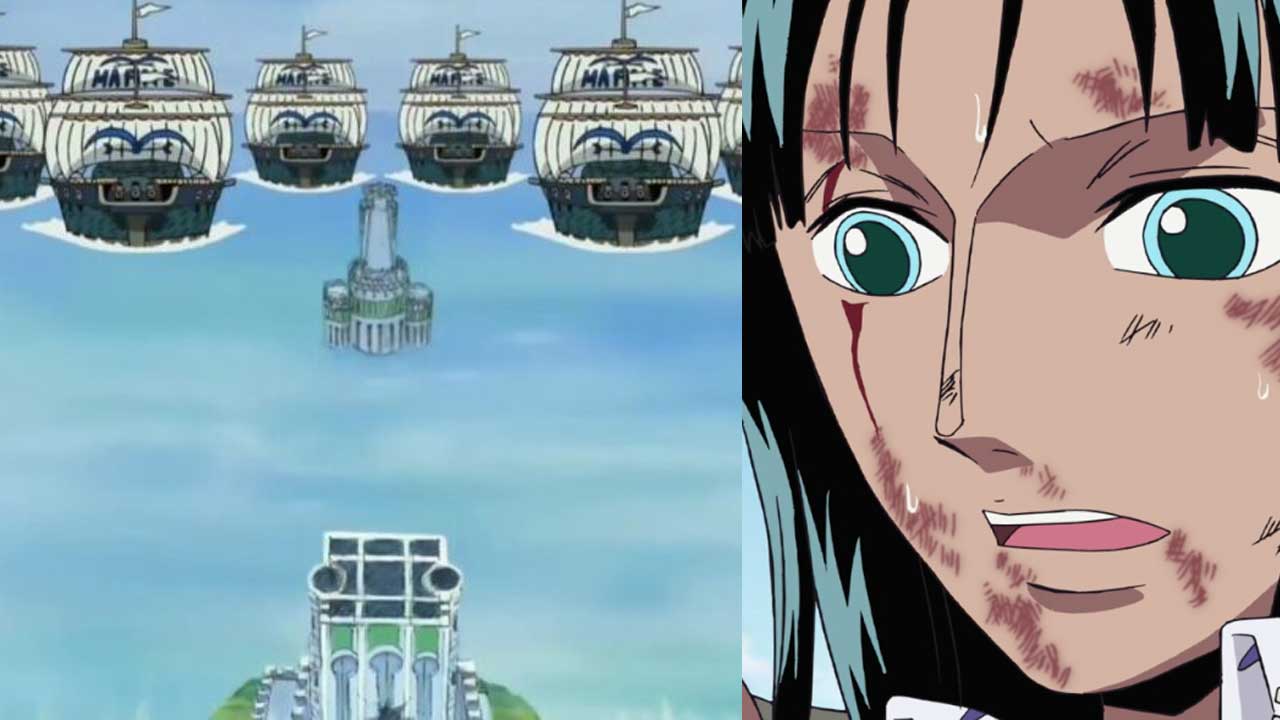 Buster Call  One piece, Deuses mitologicos, Navio