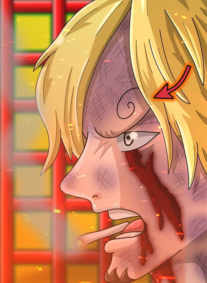 One piece manga 1031 sanji colorizacao by santiagomaring