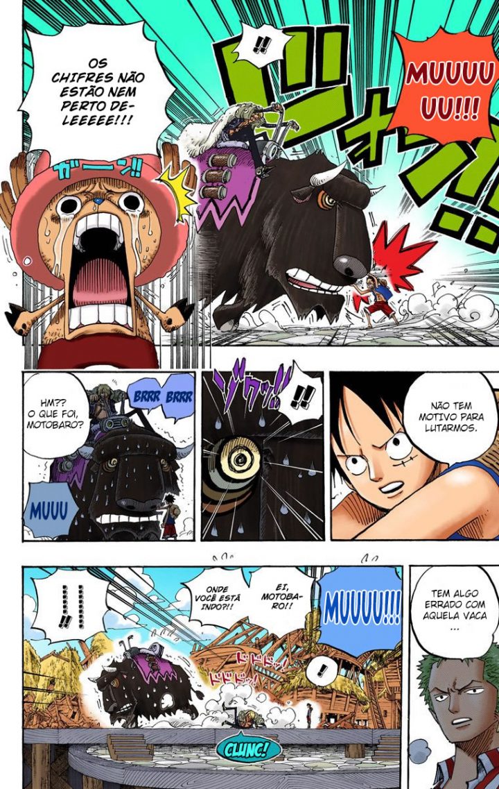 One piece capitulo 495 colorido