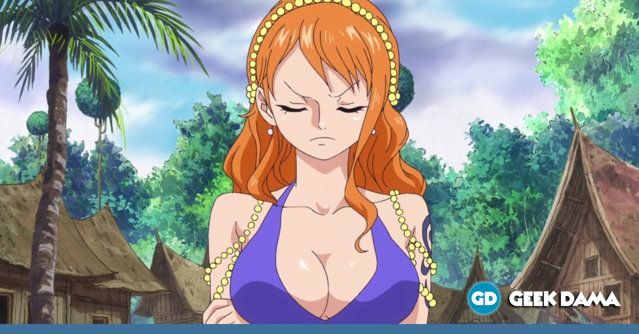 One Piece: Belo cosplay da Nami, com o vestido do arco Zou