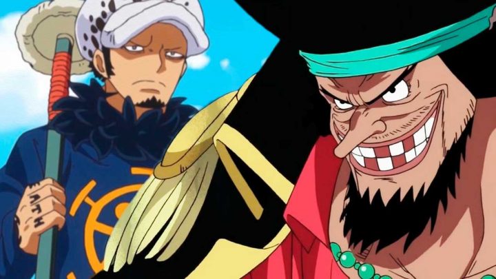 One piece barba negra law postcover