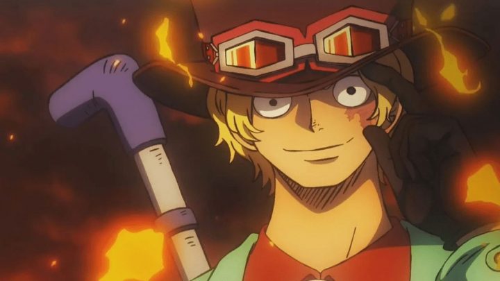 One piece sabo sorrindo postcover