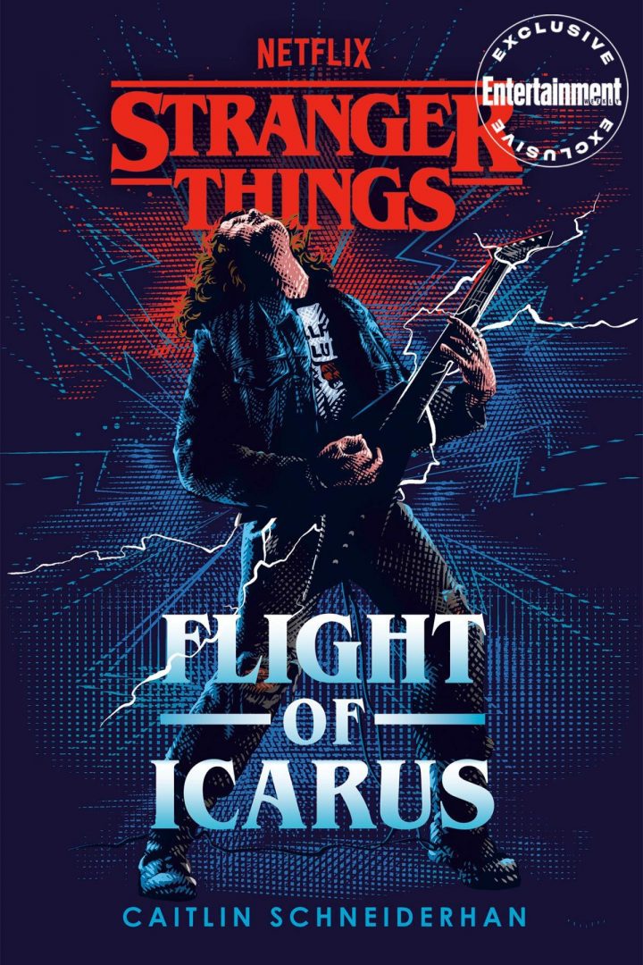 stranger things eddie munson livro capa
