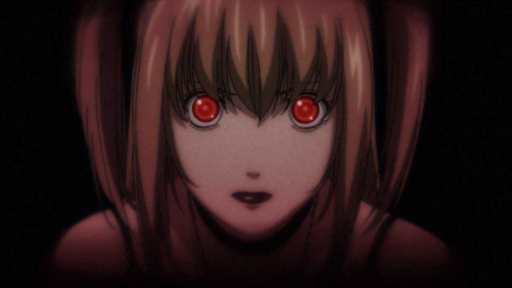 Death note misa olhos shinigami