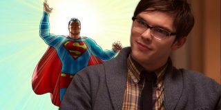 Nicholas hoult superman postcover