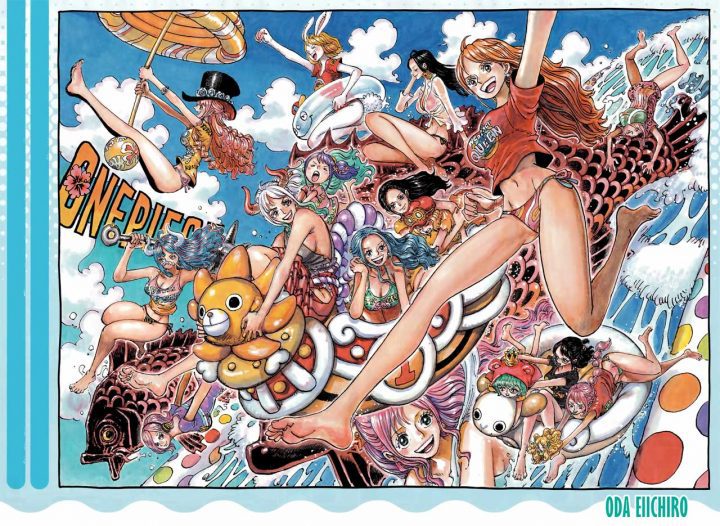 One piece manga 1084 capa colorida