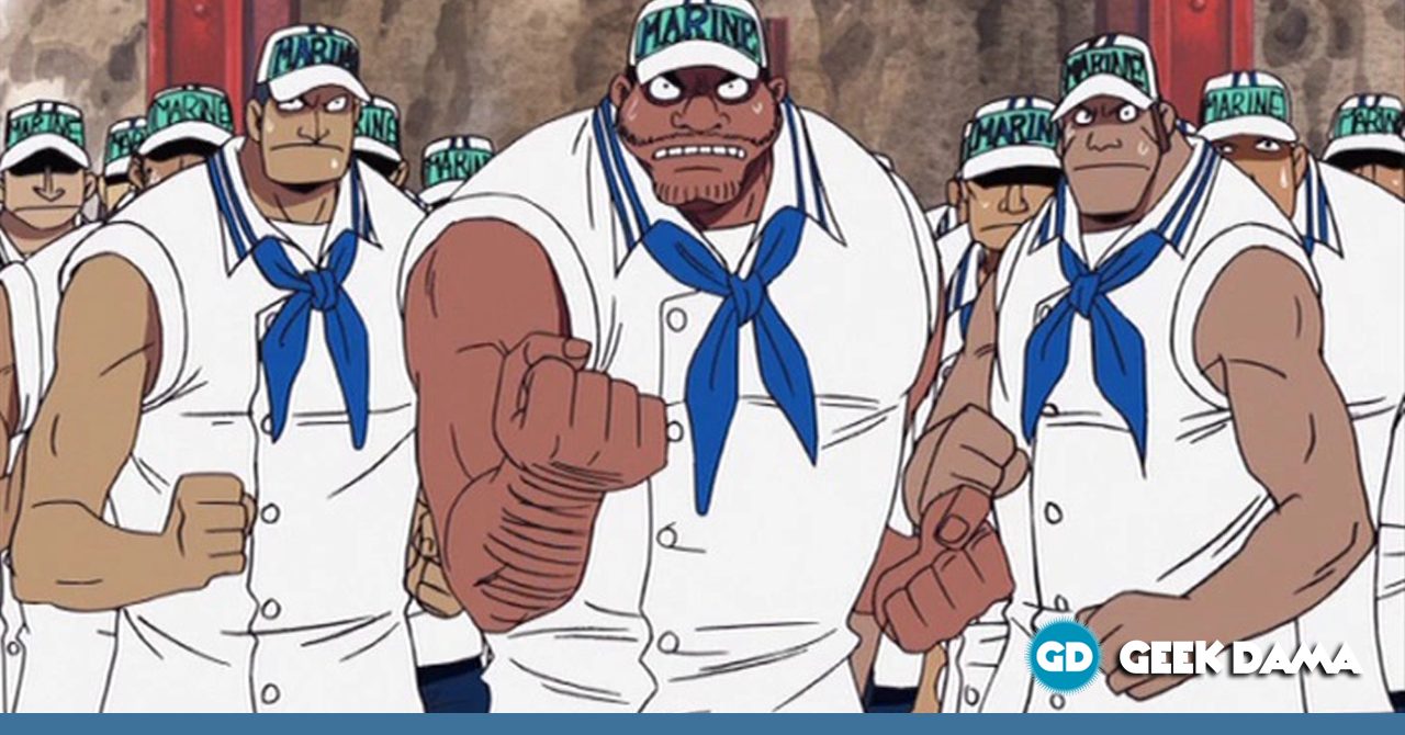 Oficiais da Marinha são destaque em imagens da série de One Piece -  NerdBunker