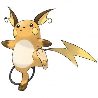 Pokemon pokedex 0026 raichu