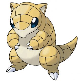 Pokemon pokedex 0027 sandshrew