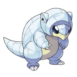 Pokemon pokedex 0027 sandshrew alola