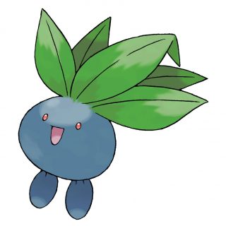 Pokemon pokedex 0043 oddish