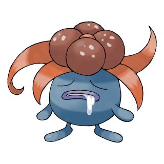 Pokemon pokedex 0044 gloom