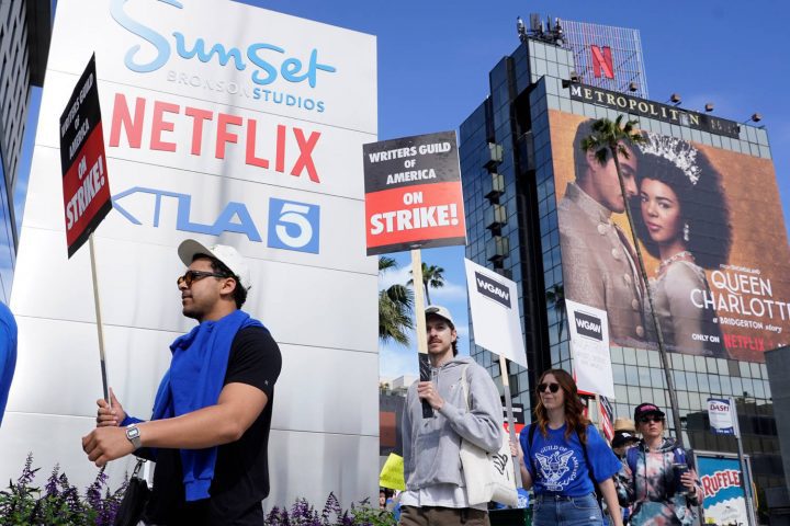 netflix protesto by ap photo chris pizzello