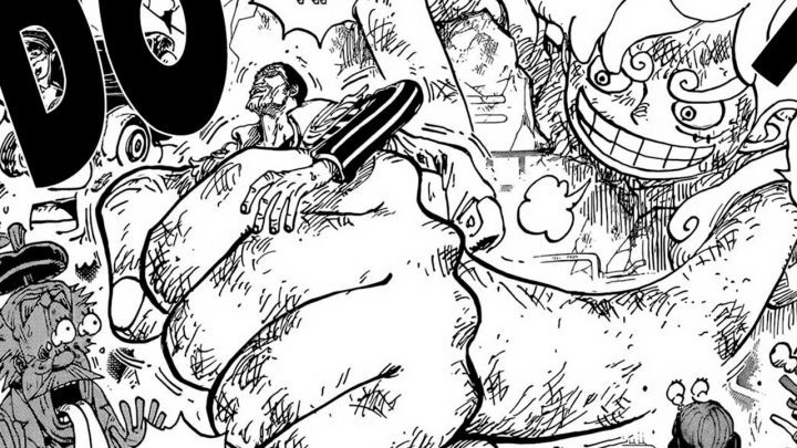 One piece manga 1092 luffy gear 5 kizaru