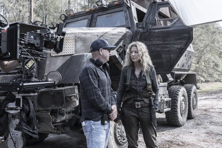 Fear the walking dead s08e12 bastidores 9 michael satrazemis jenna elfman