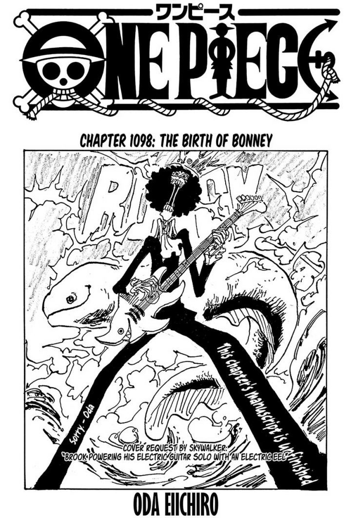 One Piece  Criador se desculpa por novo capítulo