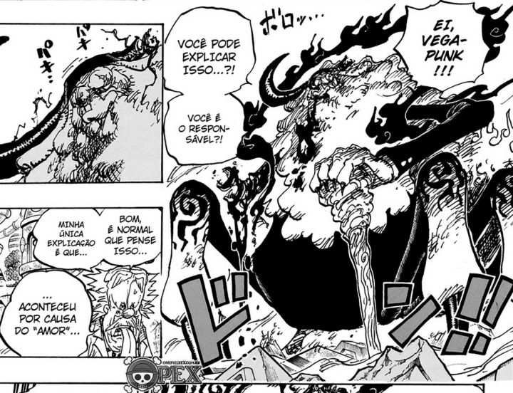 One piece manga 1104 saturno vegapunk