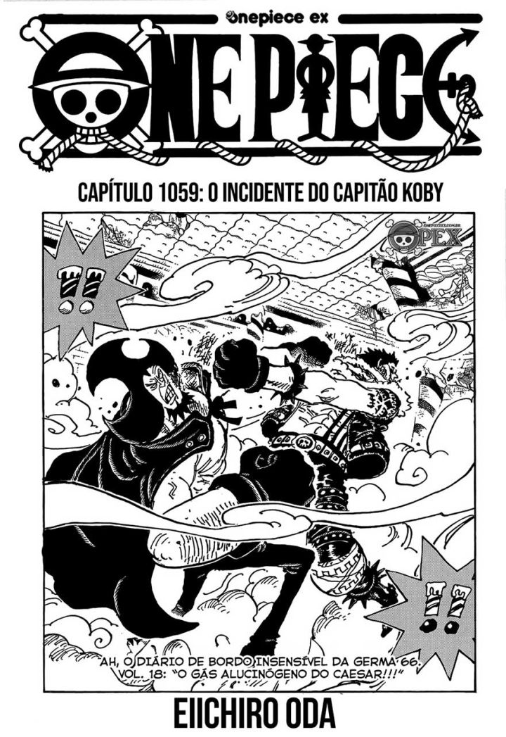 One piece manga 1059 capa