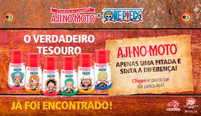 Participe da pesquisa AJI-NO-MOTO® x One Piece
