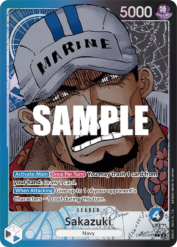 One piece card game akainu 02