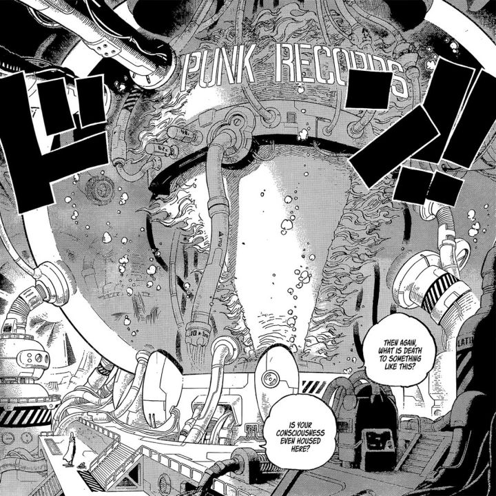 One piece manga 1113 cabeca vegapunk punk records 1