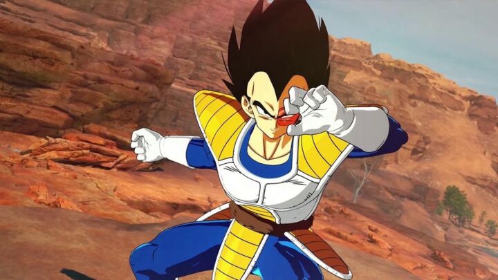 Dragon ball sparking zero vegeta scouter