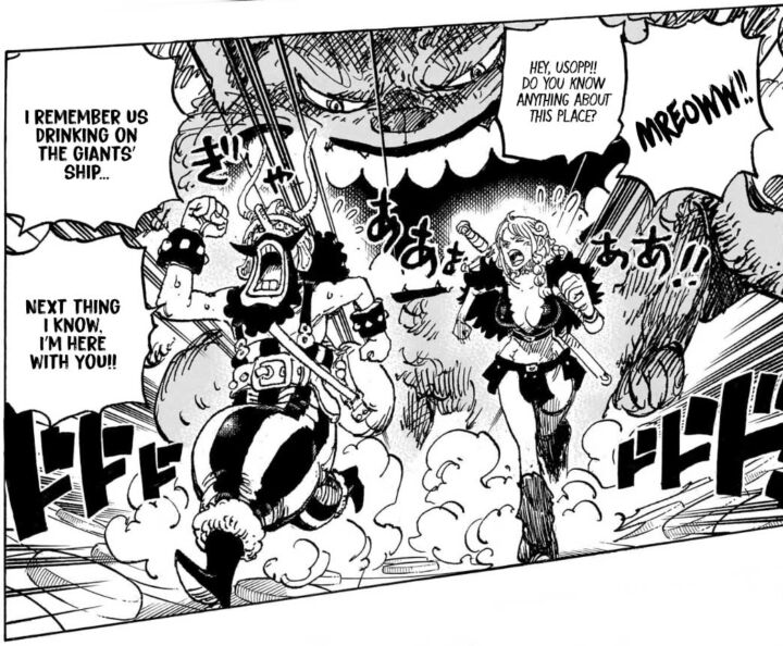 One piece manga 1127 nami usopp