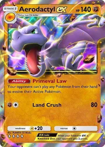 pokemon tcg pocket ilha mitica card ingles aerodactyl