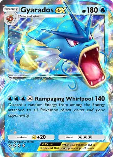 pokemon tcg pocket ilha mitica card ingles gyarados