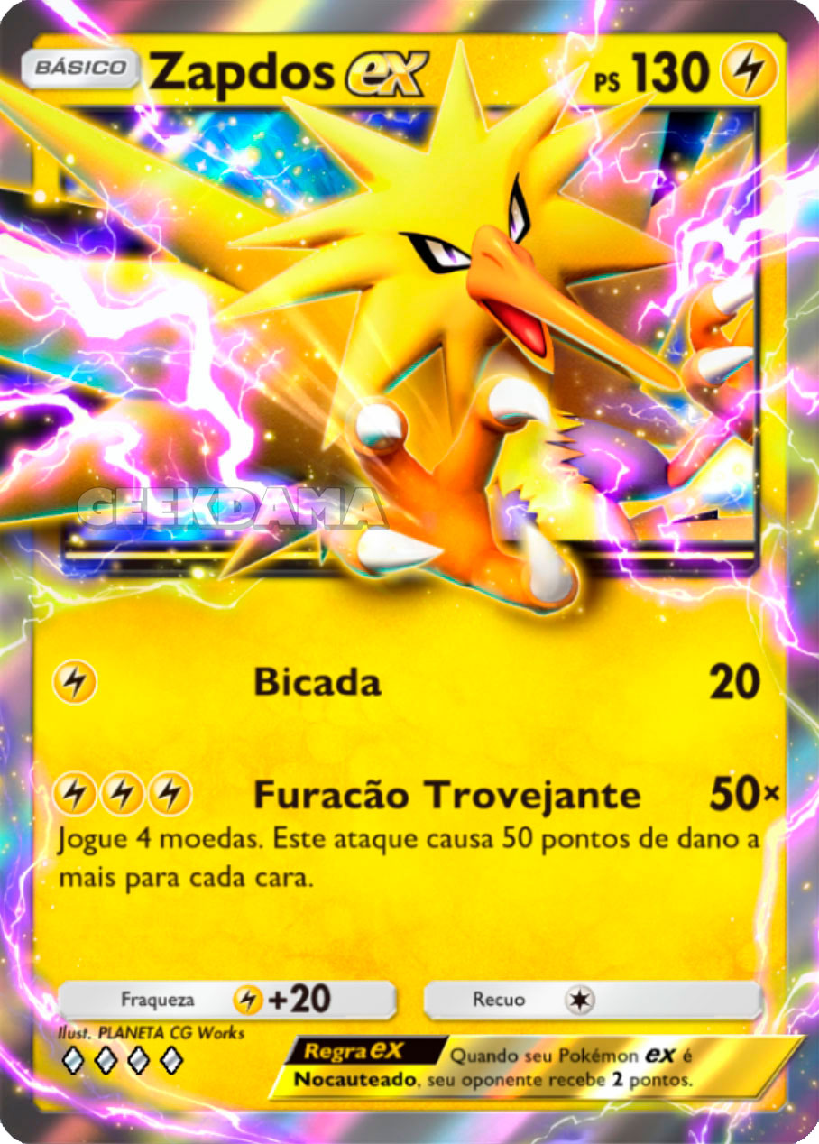 Zapdos ex – Dominação Genética (A1-104/226)