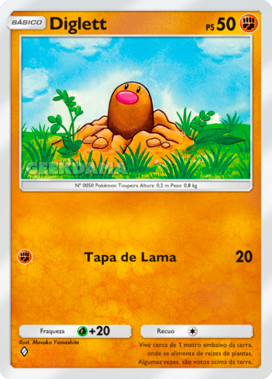 Diglett – Dominação Genética (A1-139/226)