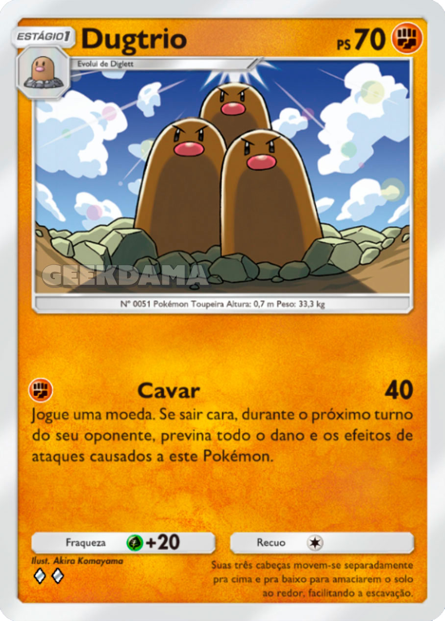 Dugtrio – Dominação Genética (A1-140/226)