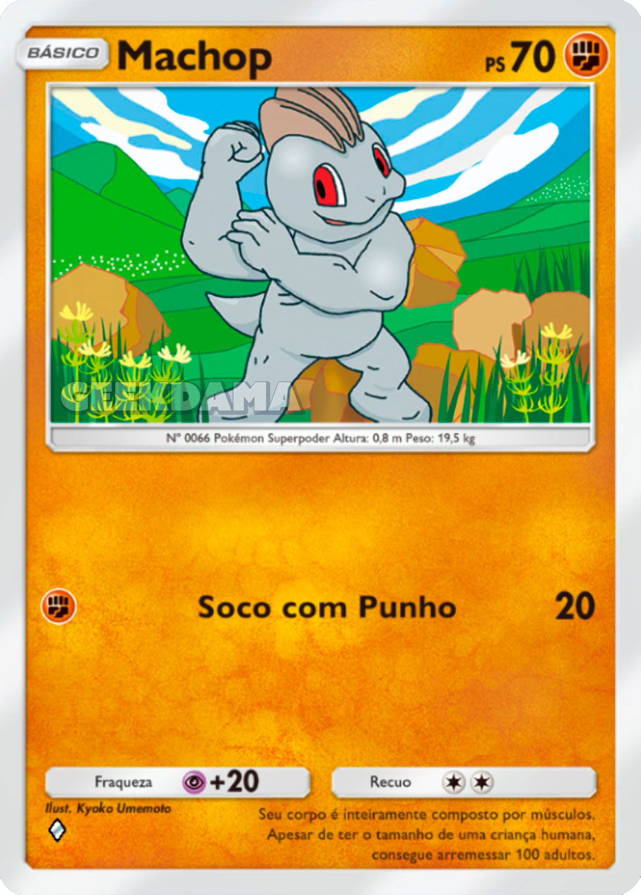 Machop – Dominação Genética (A1-143/226)