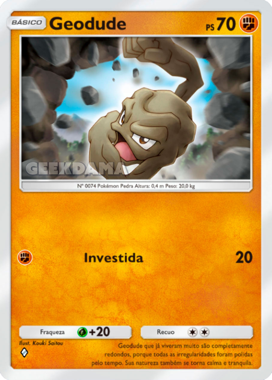 Geodude – Dominação Genética (A1-147/226)