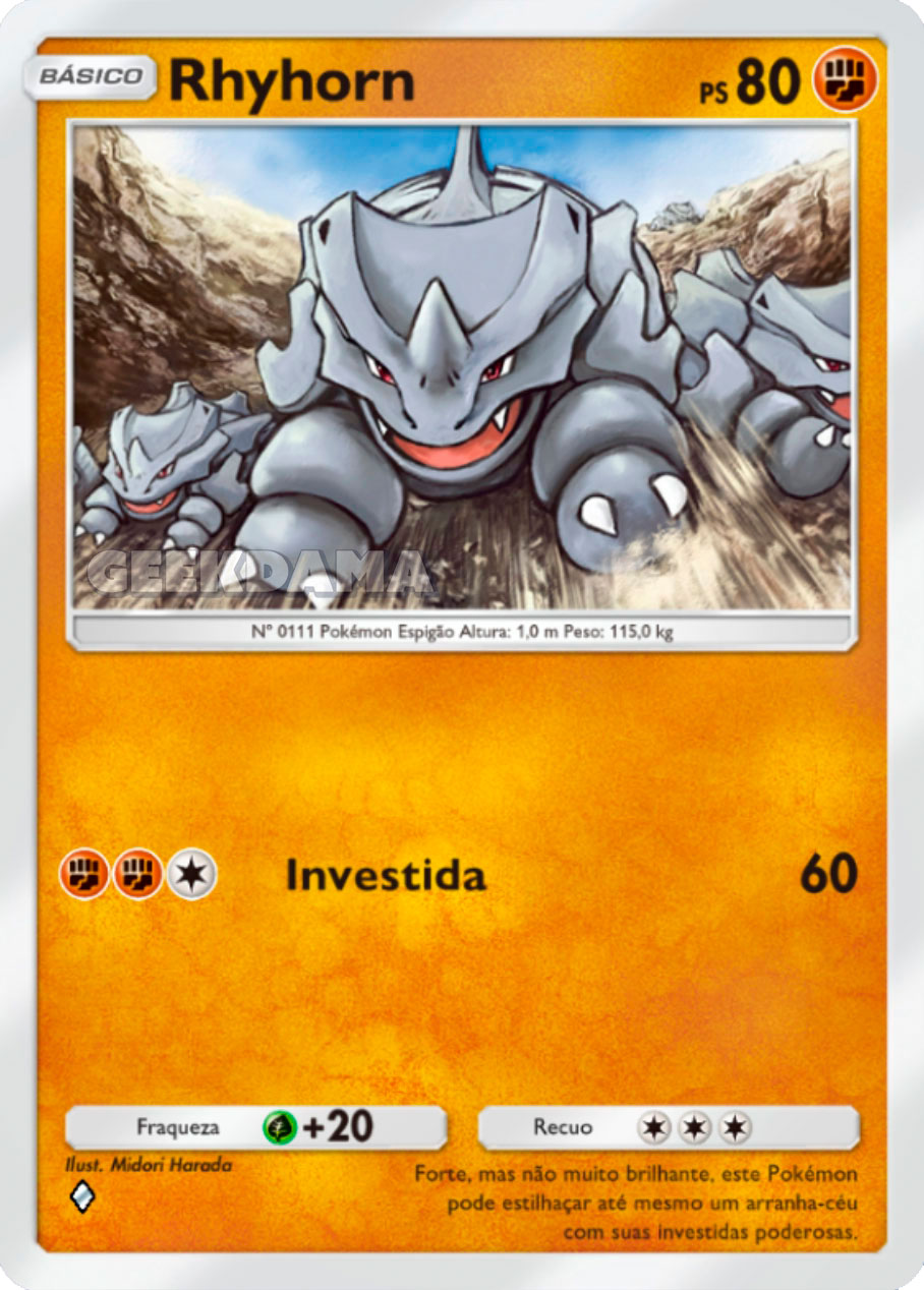 Rhyhorn – Dominação Genética (A1-156/226)