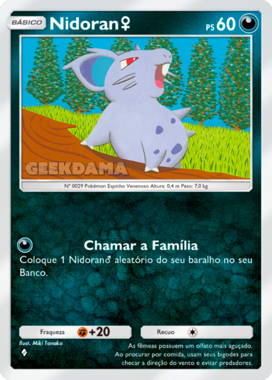 Nidoran♀ – Dominação Genética (A1-166/226)