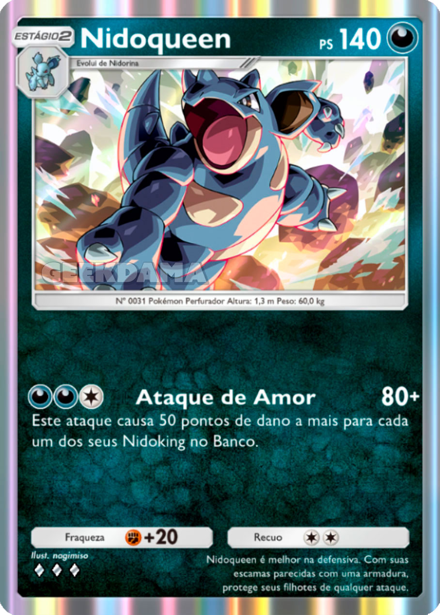 Nidoqueen – Dominação Genética (A1-168/226)