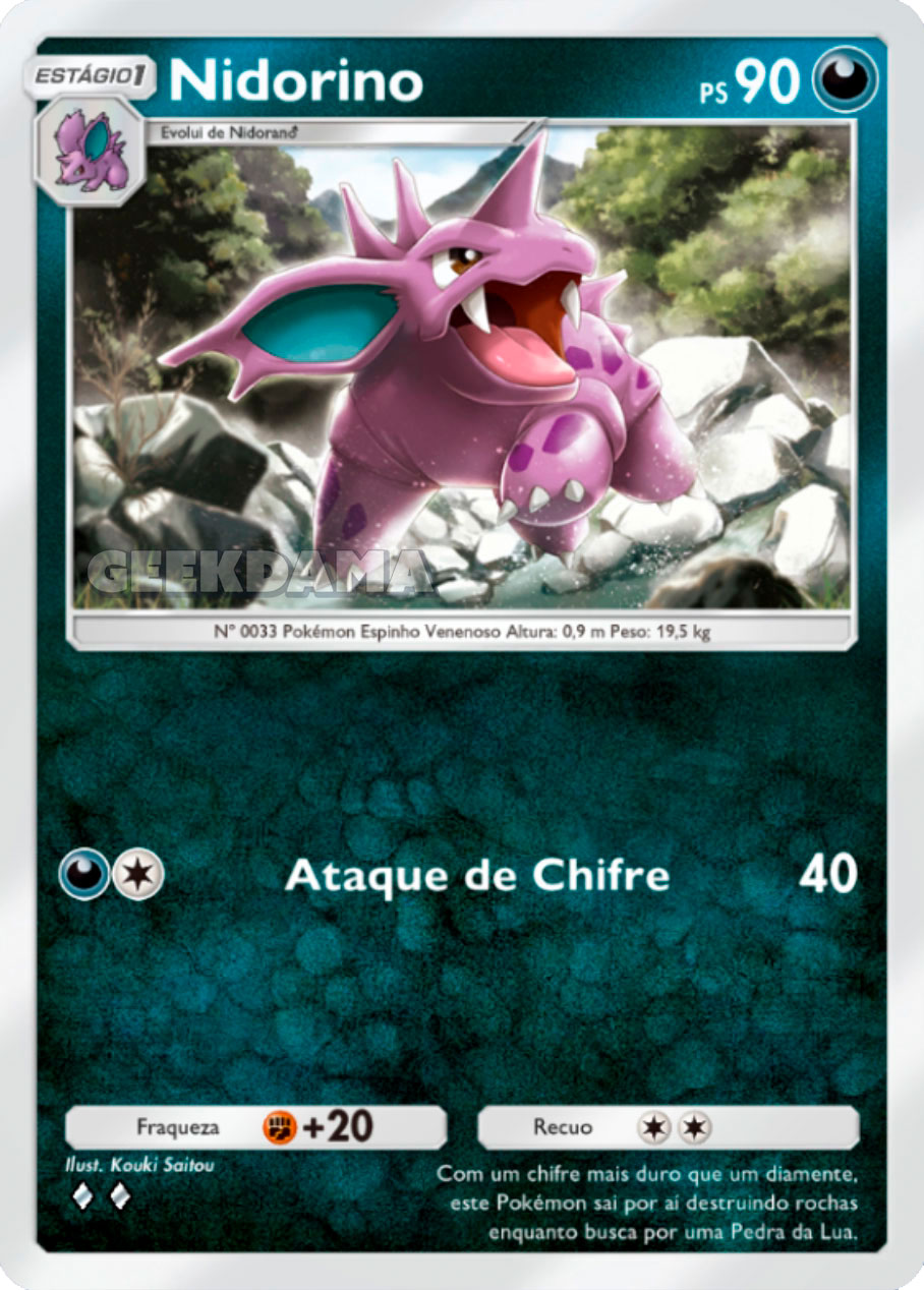 Nidorino – Dominação Genética (A1-170/226)